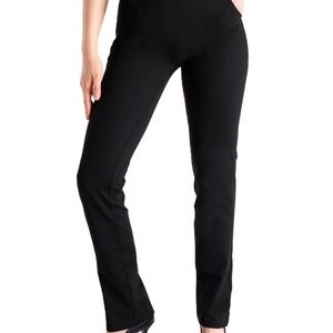 3/$25 NWT Yogapace Strt Leg 4 Pocket Black Yoga Dress Pants. Sz S. Xtra Tall 23